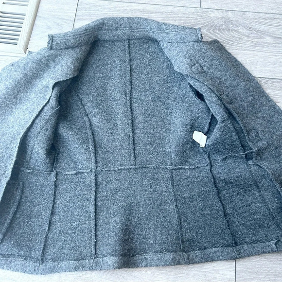 Made in Italy  Wool Blend Felted Blazer Jacket - Picture 14 of 15